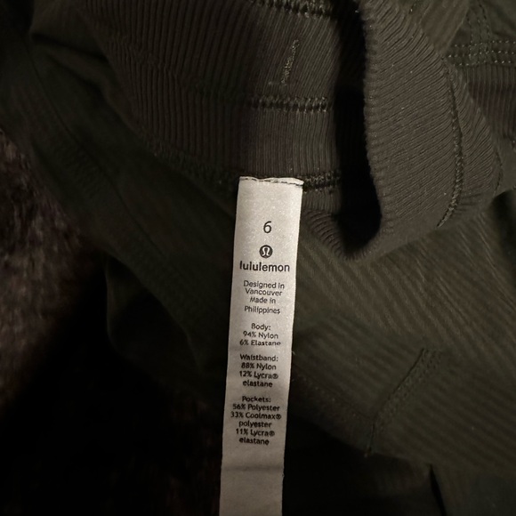 GRAPHITE GREY DANCE STUDIO MID RISE PANT - Picture 5 of 5